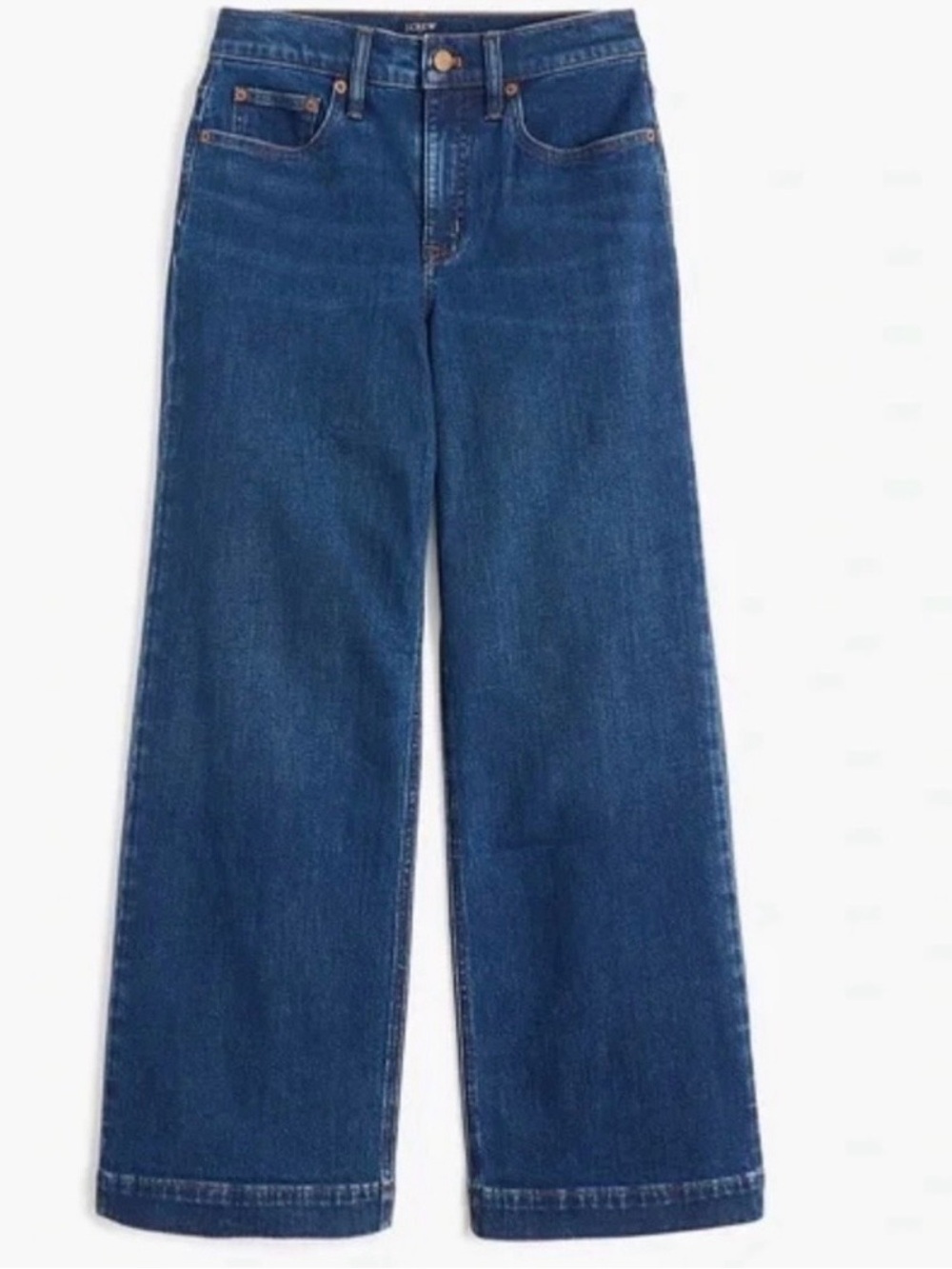 J. Crew Factory Classic Wide Leg Jeans
